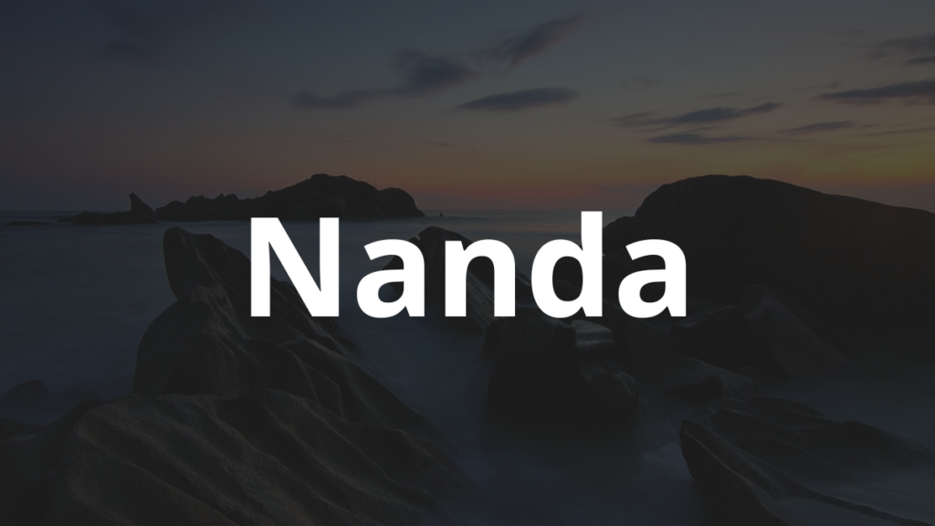 Significado do nome Nanda
