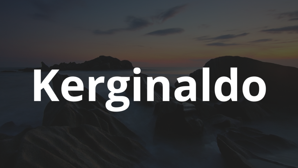 Significado do nome Kerginaldo
