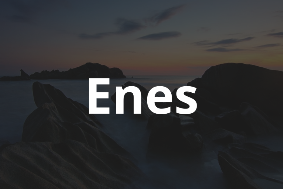 Significado do nome Enes
