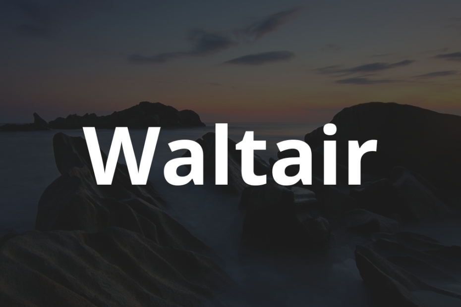 Significado do nome Waltair