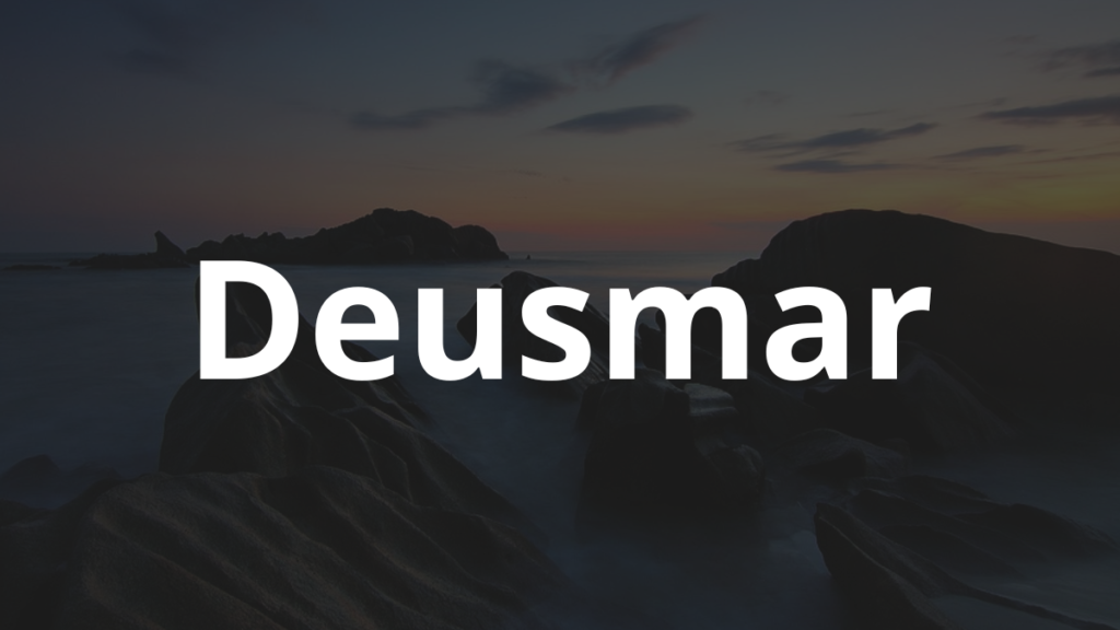 Significado do nome Deusmar