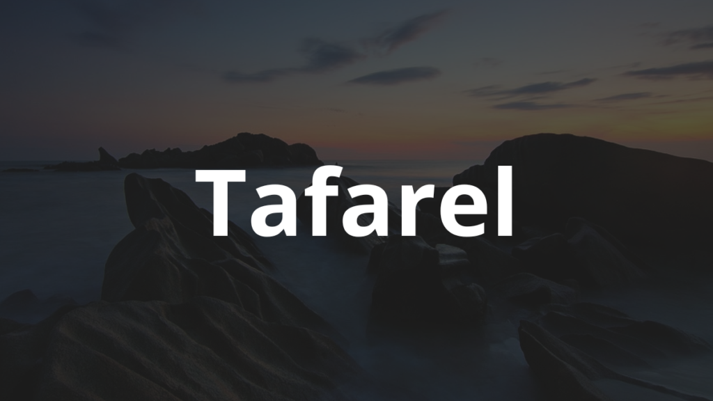 Significado do nome Tafarel