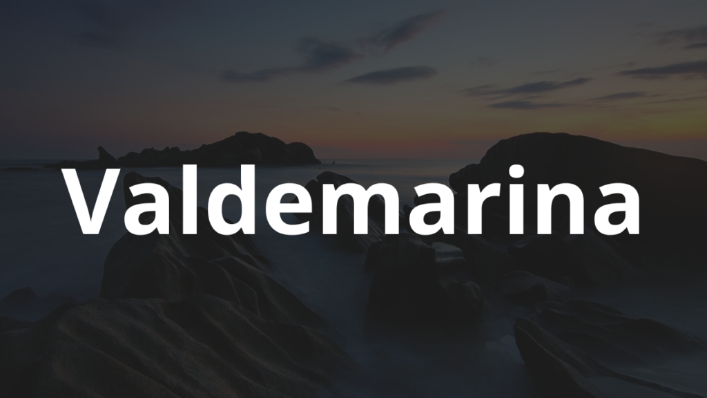 Significado do nome Valdemarina
