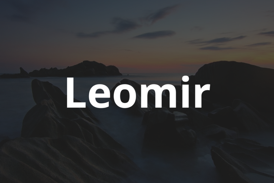 Significado do nome Leomir