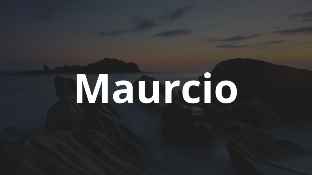 Significado do nome Maurcio