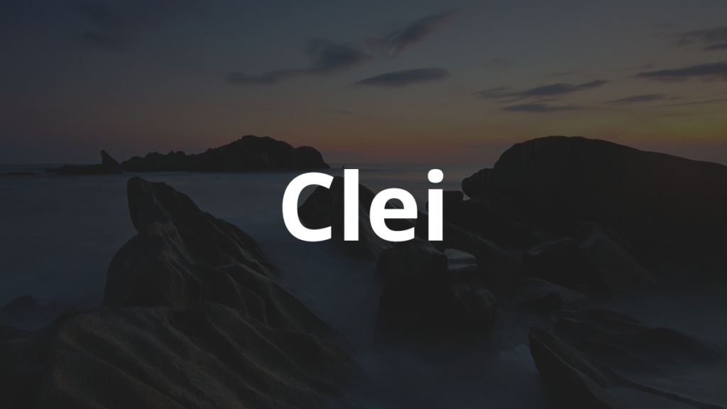 Significado do nome Clei