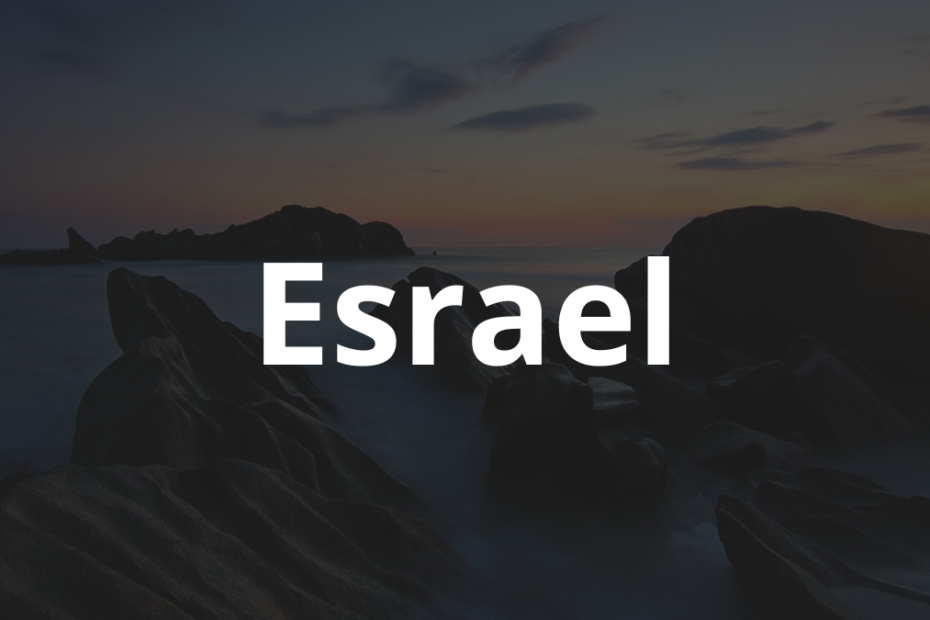 Significado do nome Esrael: História e origem! 2 Significado do nome Esrael