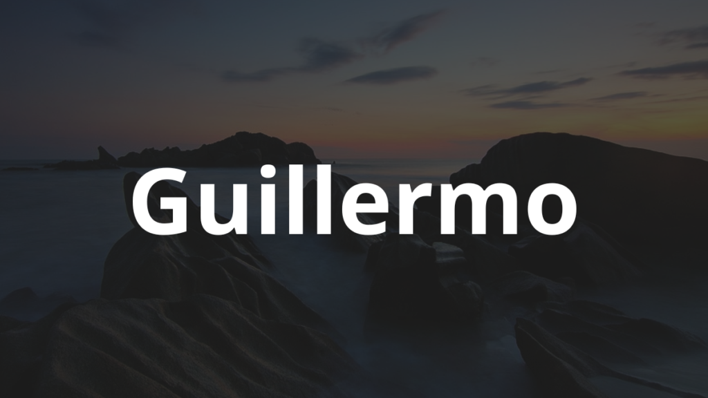 Significado do nome Guillermo
