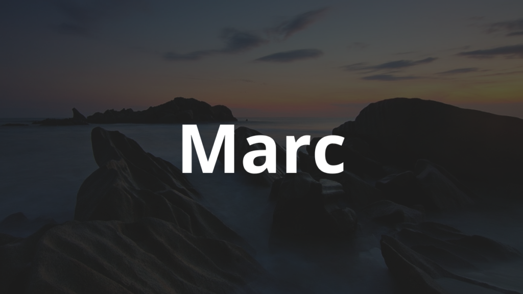 Significado do nome Marc