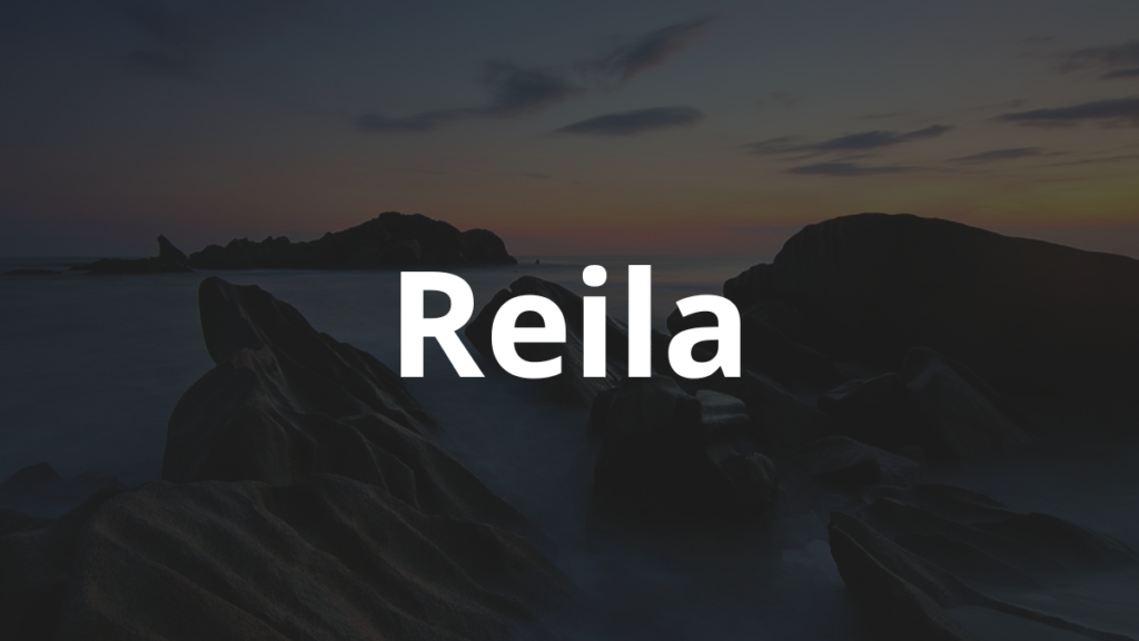 Significado do nome Reila