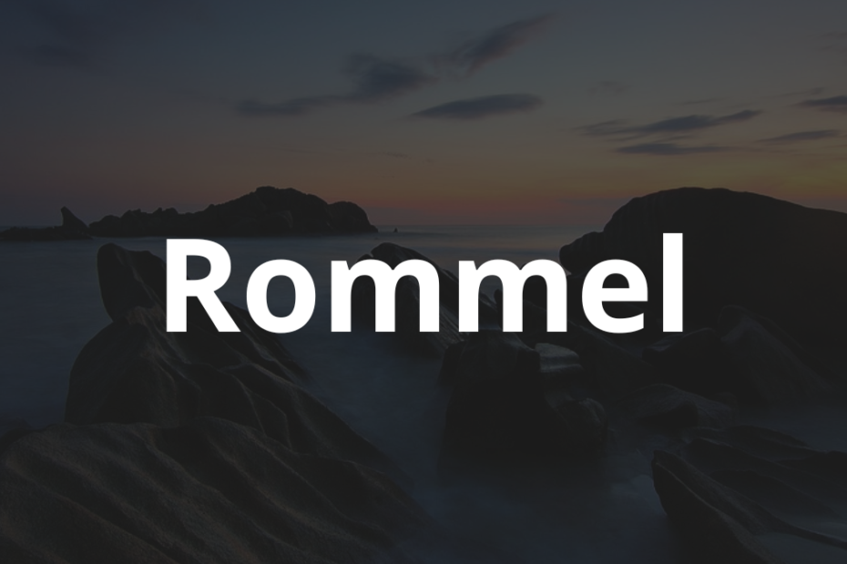 Significado do nome Rommel