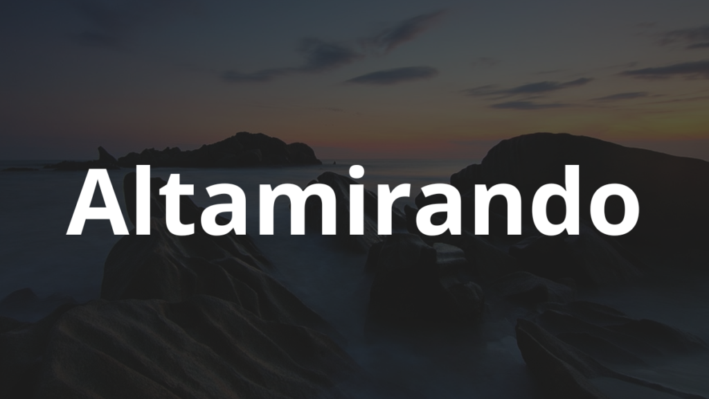 Significado do nome Altamirando