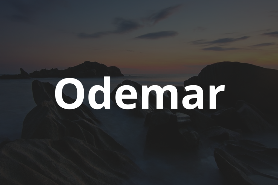 Significado do nome Odemar: História e origem! 4 Significado do nome Odemar