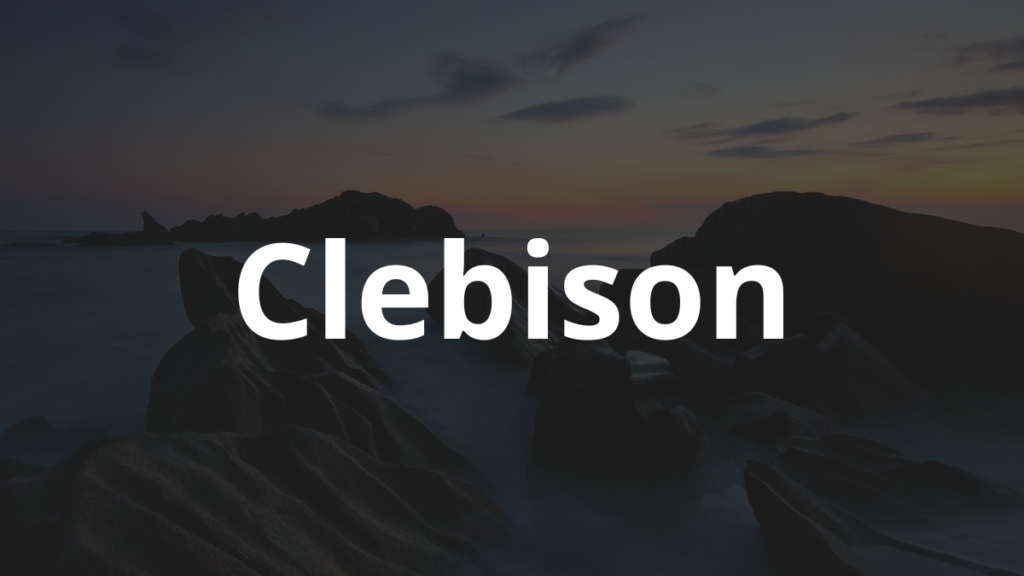 Significado do nome Clebison