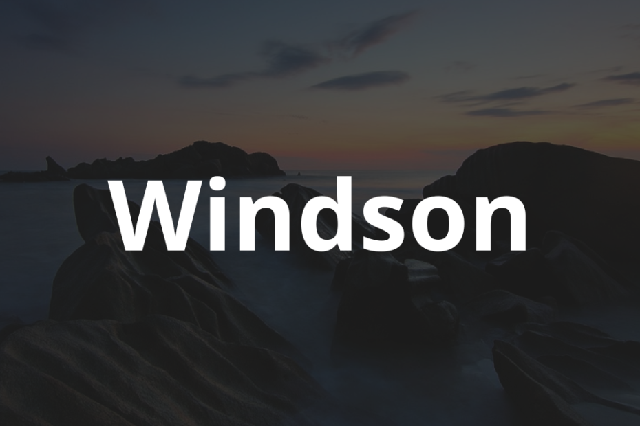 Significado do nome Windson