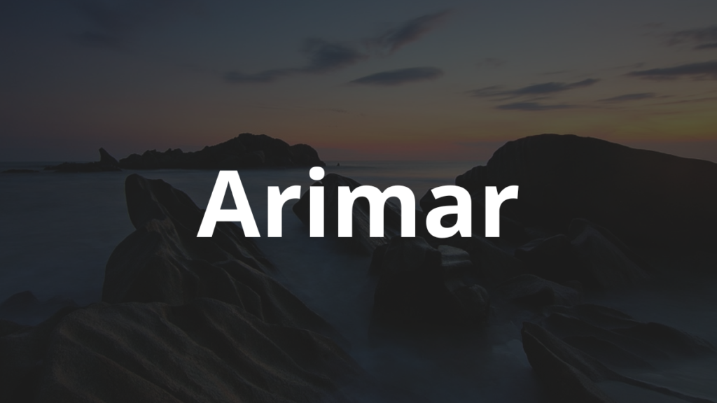 Significado do nome Arimar: História e origem! 1 Significado do nome Arimar