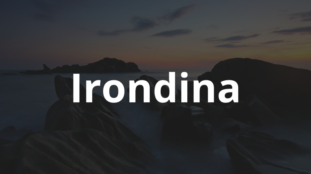 Significado do nome Irondina: História e origem! 1 Significado do nome Irondina