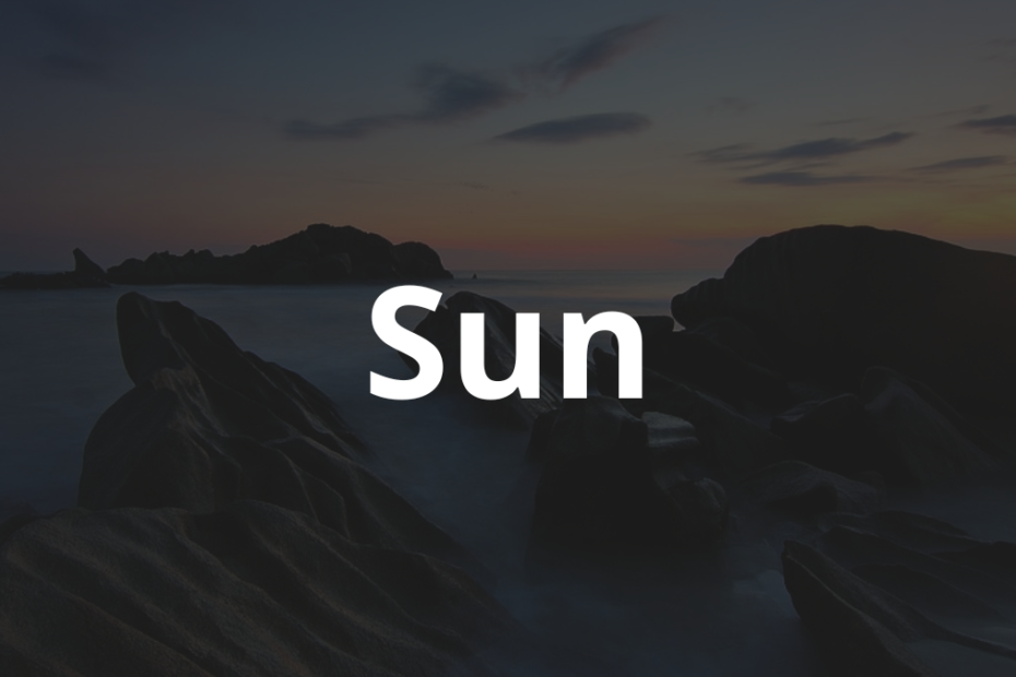 Significado do nome Sun: História e origem! 5 Significado do nome Sun