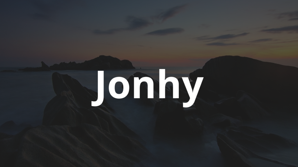 Significado do nome Jonhy