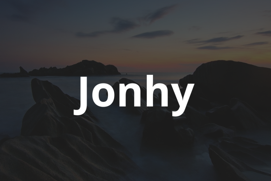 Significado do nome Jonhy