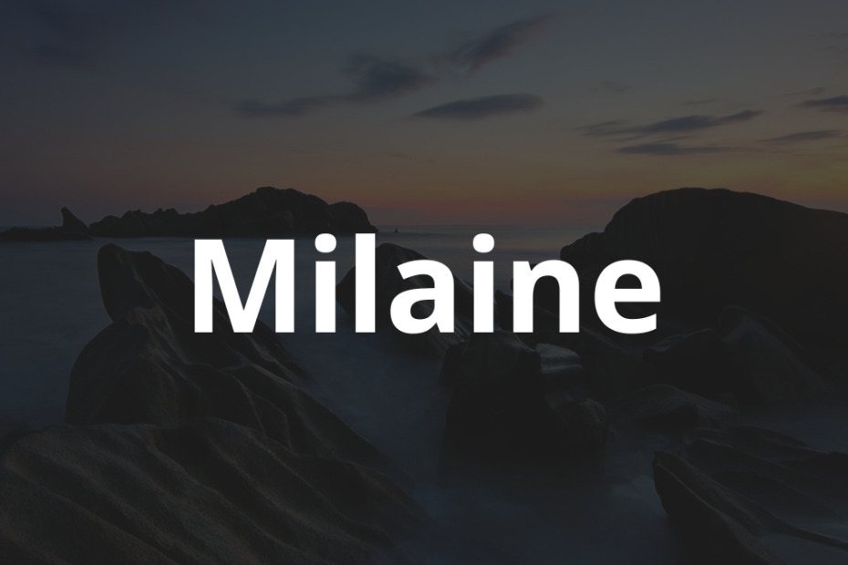 Significado do nome Milaine