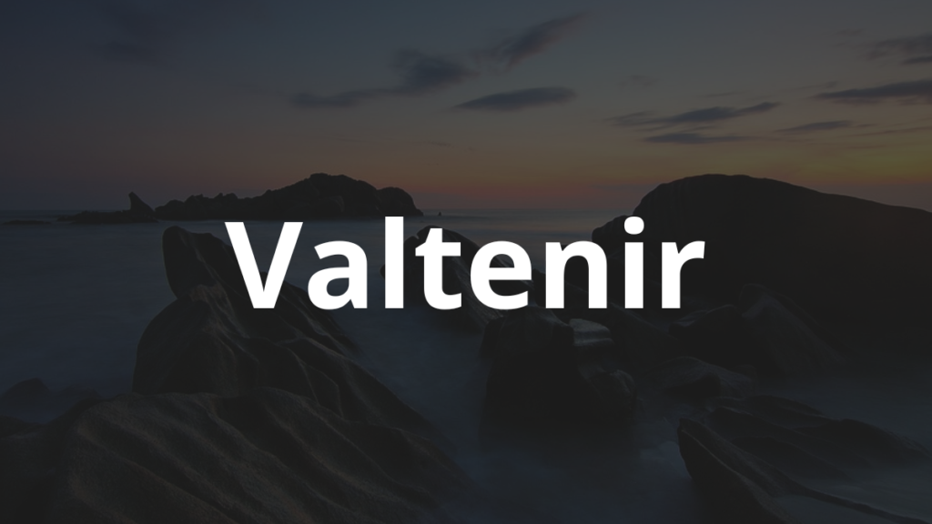 Significado do nome Valtenir