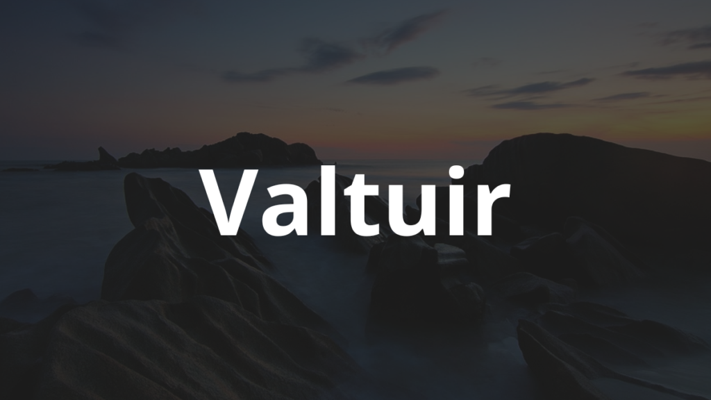 Significado do nome Valtuir