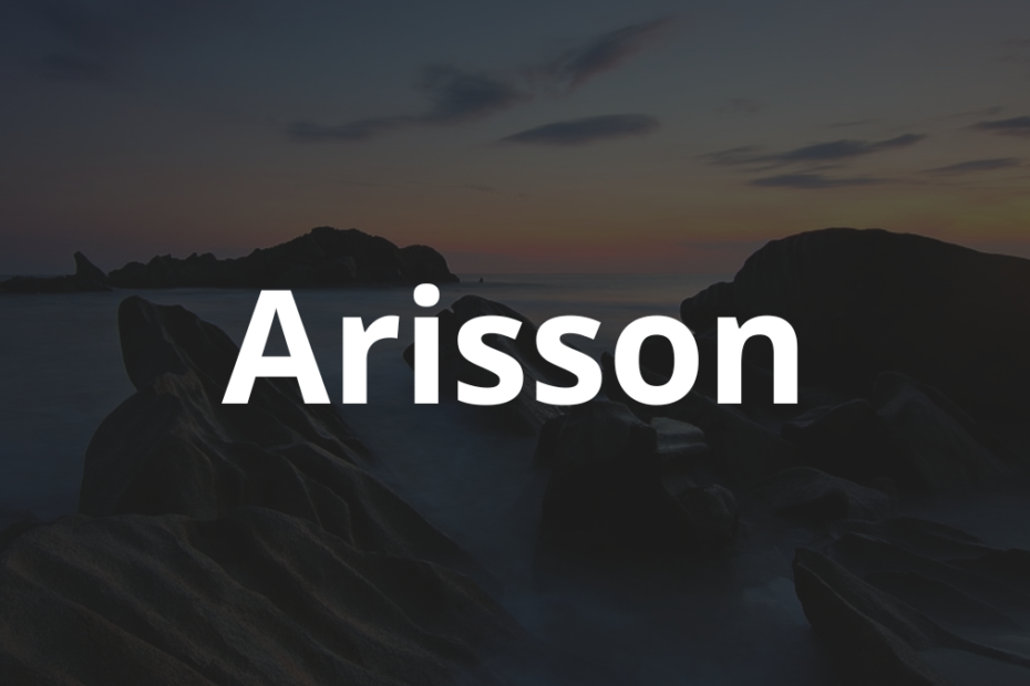Significado do nome Arisson
