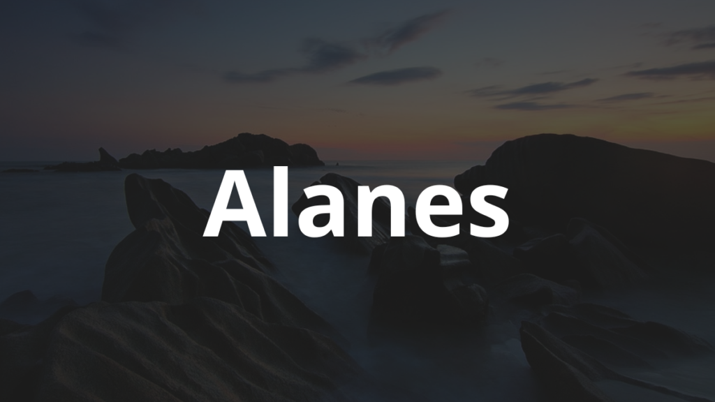 Significado do nome Alanes: História e origem! 1 Significado do nome Alanes