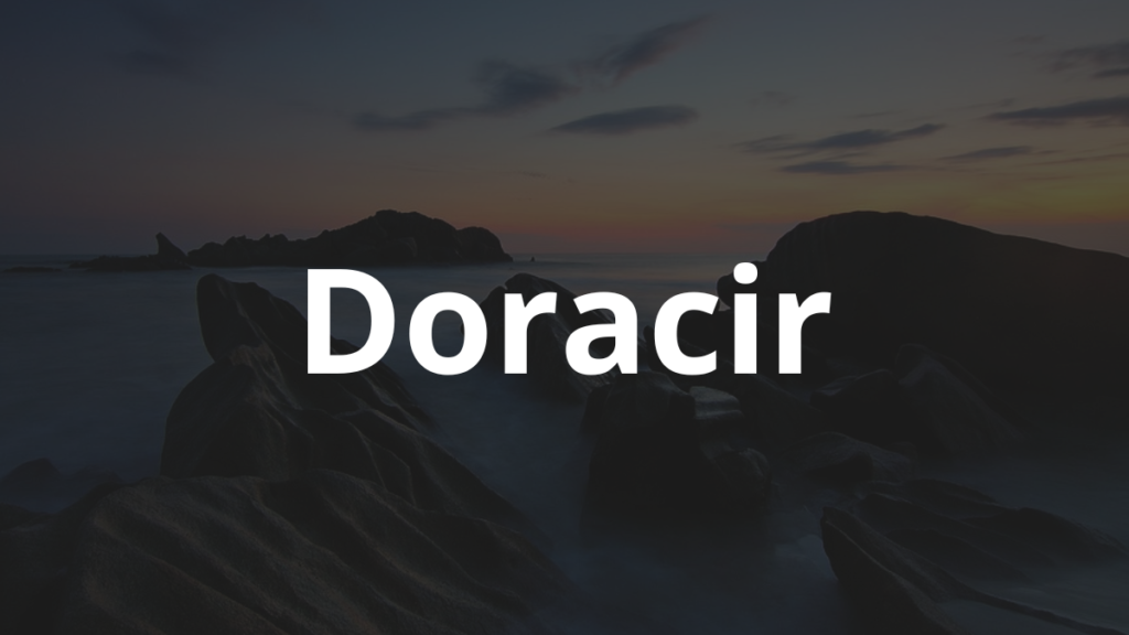 Significado do nome Doracir