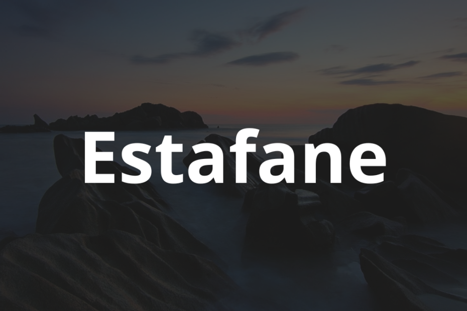 Significado do nome Estafane