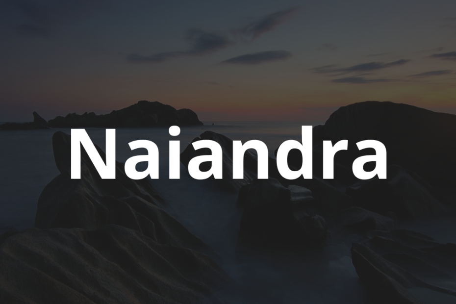 Significado do nome Naiandra