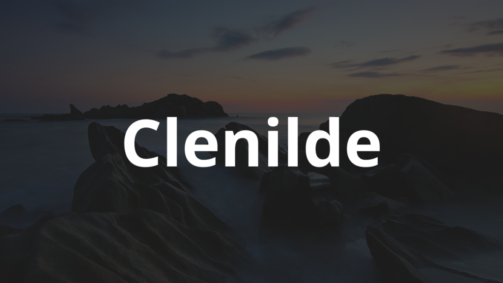 Significado do nome Clenilde