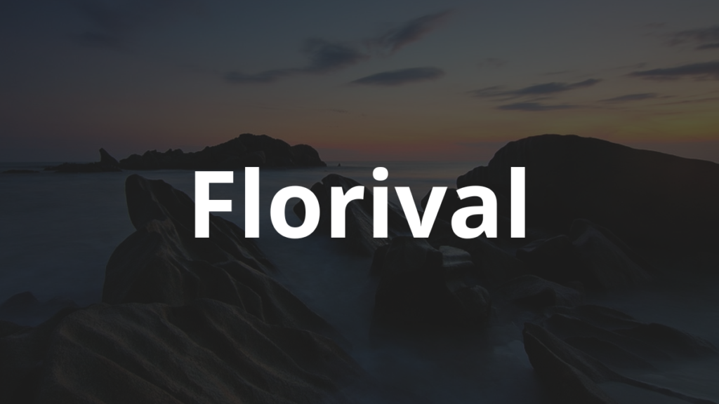 Significado do nome Florival