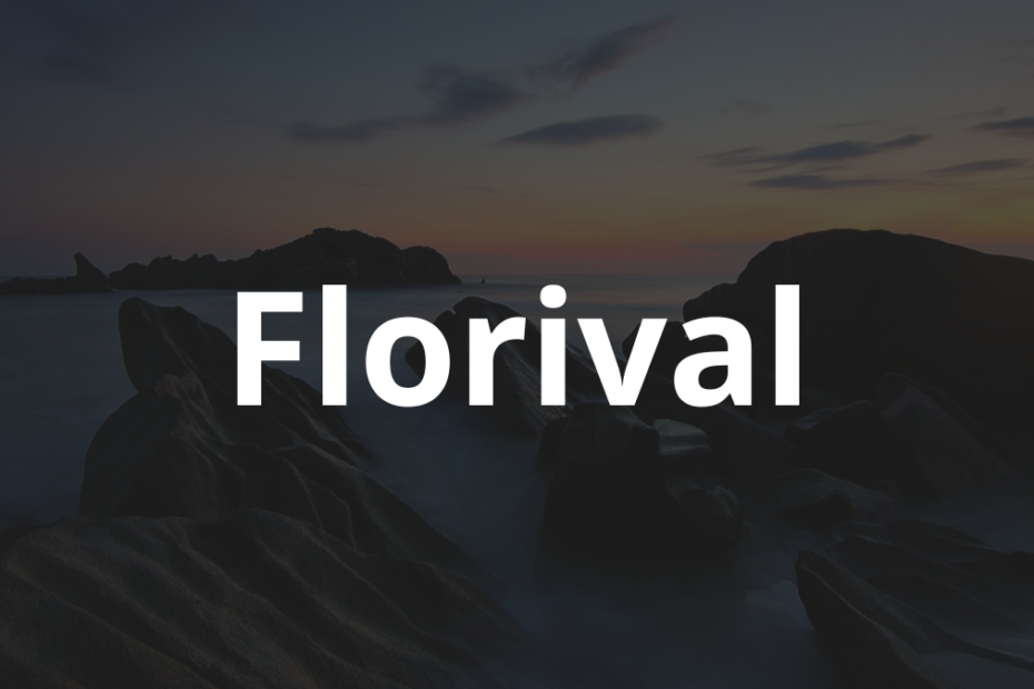 Significado do nome Florival