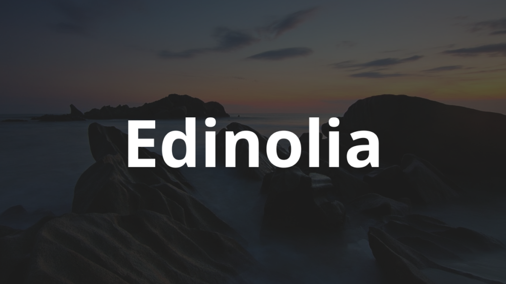 Significado do nome Edinolia: História e origem! 1 Significado do nome Edinolia