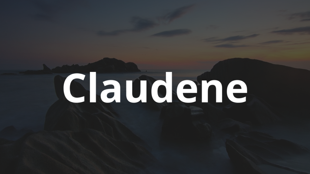 Significado do nome Claudene: História e origem! 1 Significado do nome Claudene