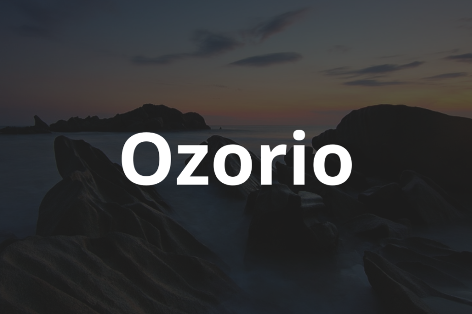 Significado do nome Ozorio: História e origem! 2 Significado do nome Ozorio