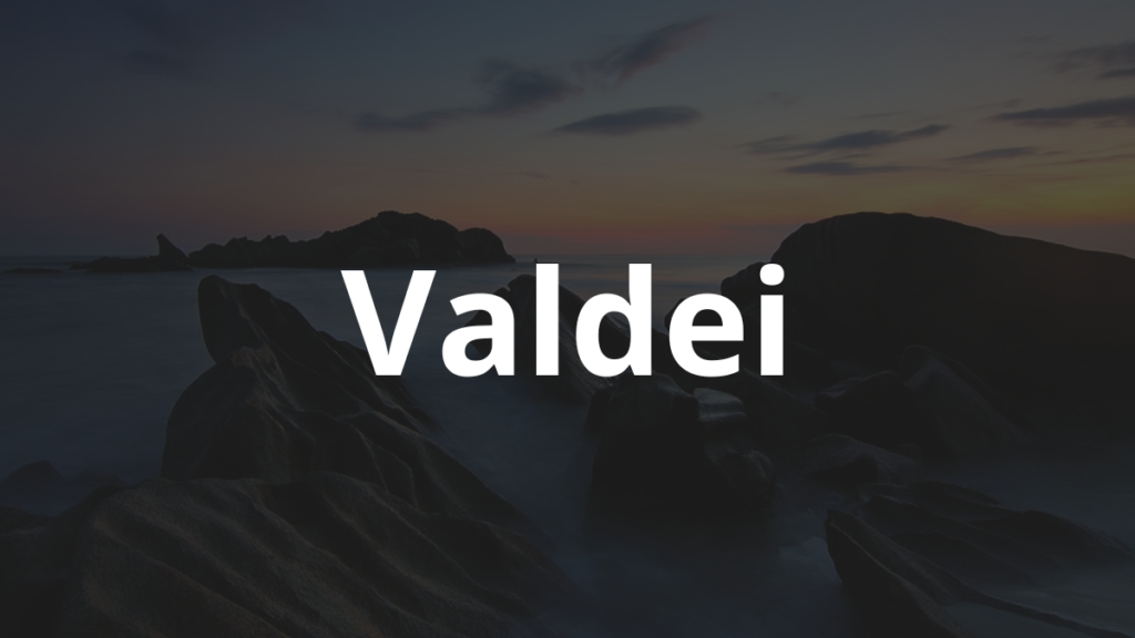 Significado do nome Valdei: História e origem! 1 Significado do nome Valdei
