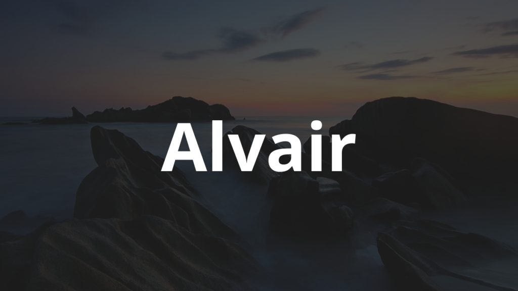 Significado do nome Alvair: História e origem! 1 Significado do nome Alvair