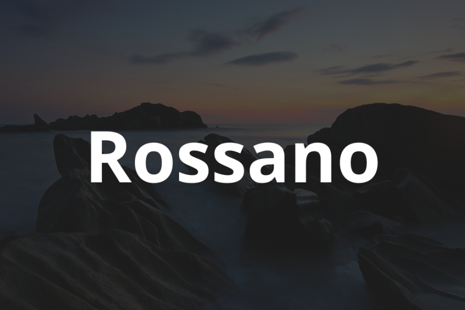 Significado do nome Rossano: História e origem! 6 Significado do nome Rossano