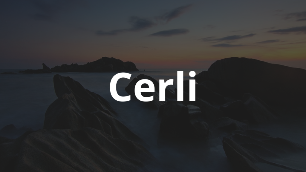 Significado do nome Cerli