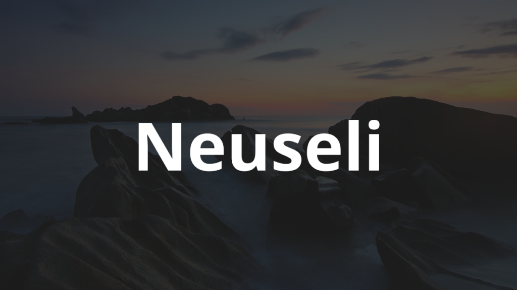 Significado do nome Neuseli: História e origem! 1 Significado do nome Neuseli