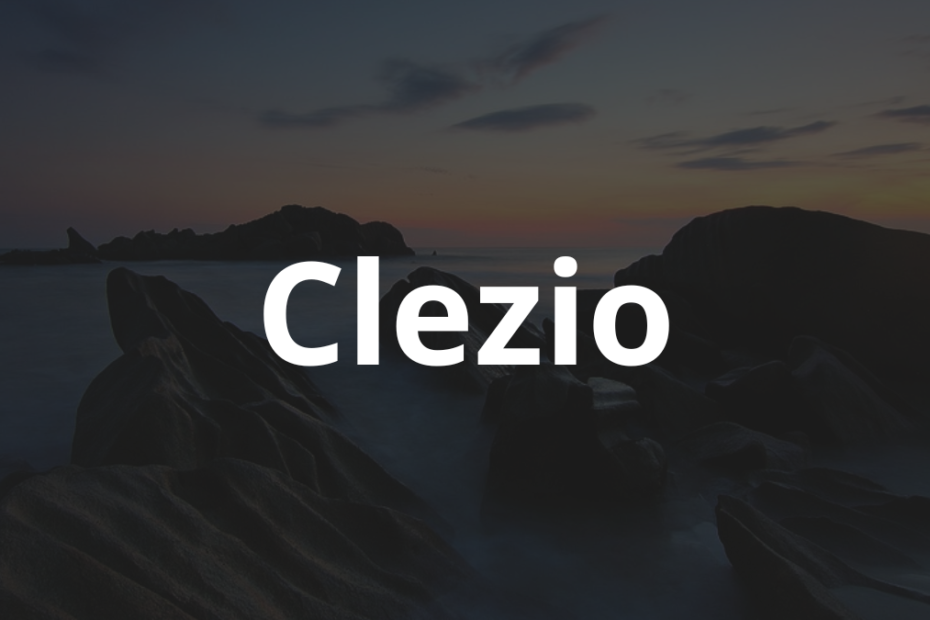 Significado do nome Clezio: História e origem! 11 Significado do nome Clezio