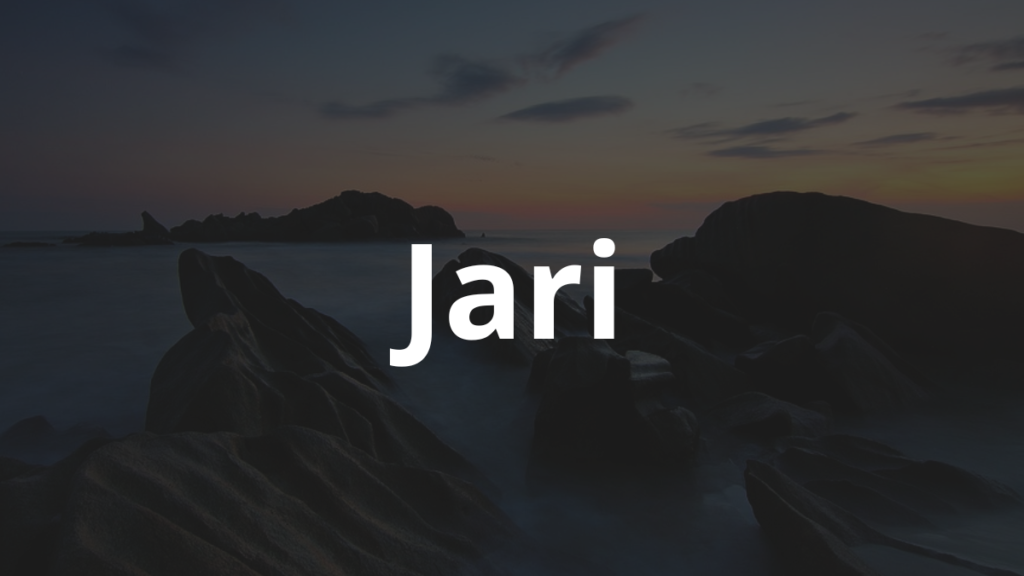 Significado do nome Jari: História e origem! 1 Significado do nome Jari