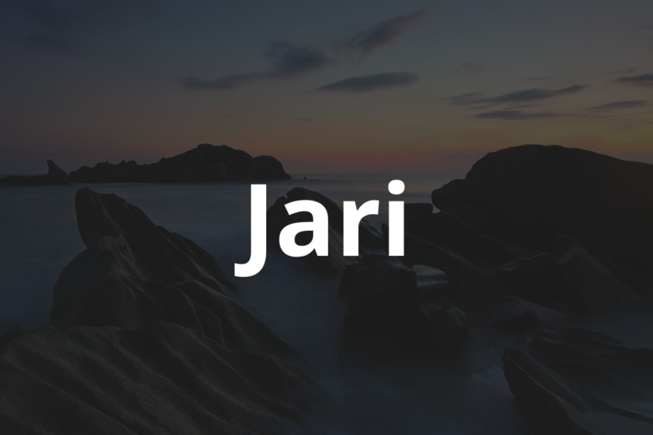 Significado do nome Jari: História e origem! 2 Significado do nome Jari