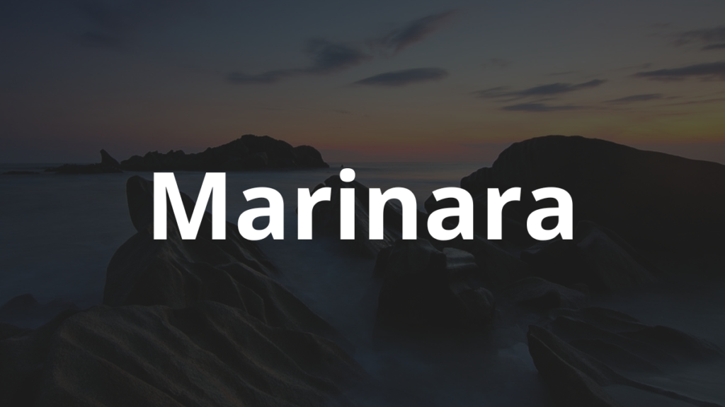 Significado do nome Marinara: História e origem! 1 Significado do nome Marinara
