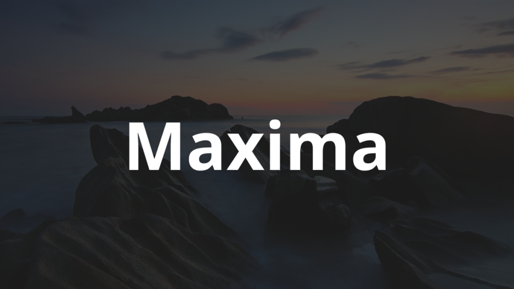 Significado do nome Maxima: História e origem! 1 Significado do nome Maxima