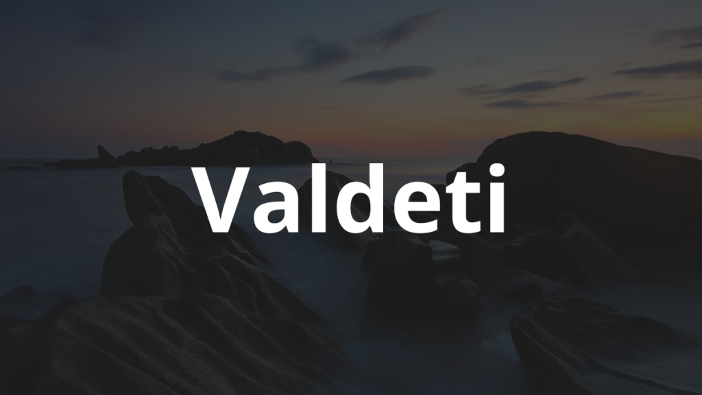 Significado do nome Valdeti