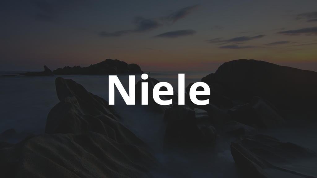 Significado do nome Niele
